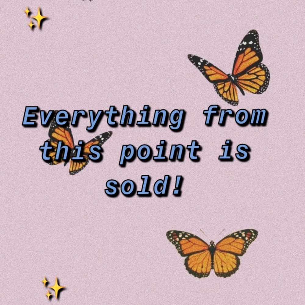 All my sold items! :)
